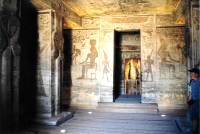 Im Inneren des Tempels