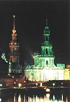 Dresdner Schloss und Hofkirche