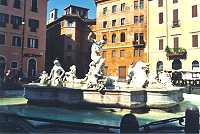 Fontana del nettuno  a&acute;n der Piazza Navona