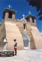 Adobe - Kirche in Taos